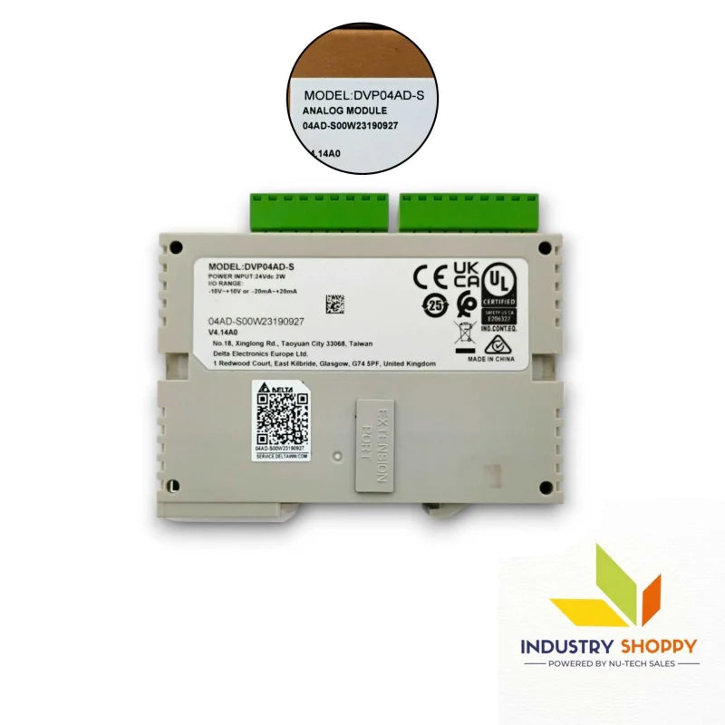 Delta DVP04AD-S PLC Module Delta DVP04AD-S PLC Module